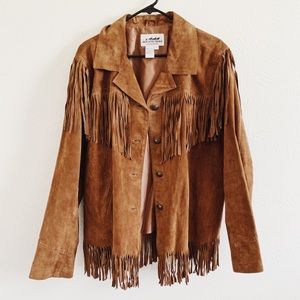 Fringe Suede Jacket